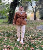 بارانی قهوه ای