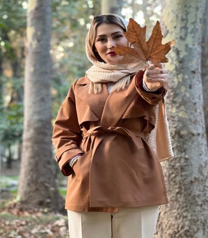 بارانی قهوه ای